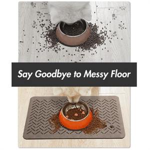 Tapis d'alimentation pour animaux de compagnie <span class=keywords><strong>en</strong></span> diatomite moderne, dessin animé, séchage rapide, rafraîchissant, absorbant, anti-éclaboussures, pour chats et chiens - Product Image 6