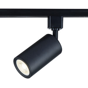 Système de <span class=keywords><strong>rail</strong></span> Railspot de style moderne projecteur LED blanc et noir GU10 CCT interrupteur feux de piste en aluminium puce COB - Product Image 1