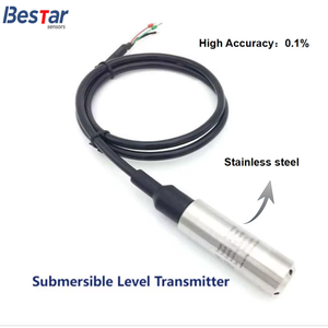 तरल पानी के टैंक के लिए उच्च प्रदर्शन सस्ता पानी सबमर्सिबल स्तर ट्रांसमीटर 4-20ma 24vdc द्रव स्तर सेंसर - Product Image 4