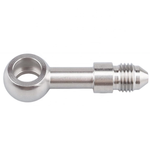 Services d'usinage CNC de précision, <span class=keywords><strong>banjo</strong></span> long en acier inoxydable sur mesure avec double extrémité 3AN - Product Image 4