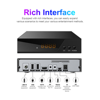 Récepteur satellite TV IP REAKO DVB-S2 H.265 GX6605H HEVC CAS numérique Wi-Fi USB PVR avec décodeur 12 mois et prise en charge du câble