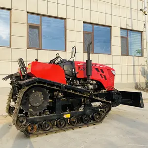 80 PS Reisfeld und Trocken feld traktor mit Rotations grubber