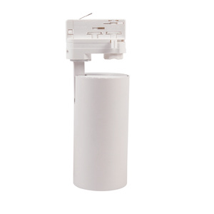 Роскошный светильник черного цвета для кафе и магазинов, 3 контура, 10 Вт, 12 Вт, 15 Вт, 20 Вт, Трековый прожектор 3000k, 4000k, алюминиевые трековые светодиодные светильники - Product Image 4