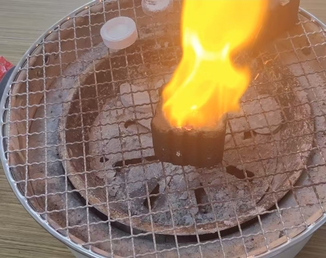 Instant light charcoal outdoor high quality Square Fruit Wood BBQ Charcoal
