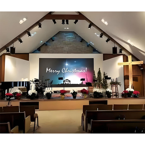 Rgx אמינות גבוהה cob הוביל תצוגה p0.93mm שילוט דיגיטלי וידאו חדר בקרת קיר אירוע הכנסייה אירוע קידום הוביל תצוגה - Product Image 4