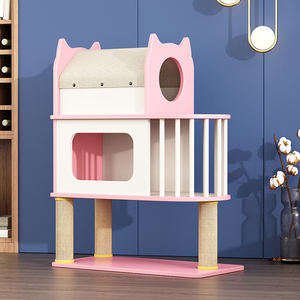 Petstages kulesi etkileşimli 3 katmanlı kedi oyuncak çok seviyeli kedi ağacı kulesi kedi tırmalama sütunu - Product Image 3