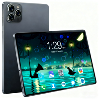 Tablet PC Android 15 Mewah 10-Inci, Kartu SIM 4G, Octa Core Intel, 128GB, Layar Sentuh, Antarmuka USB-C, WiFi, Kapasitif, ROHS