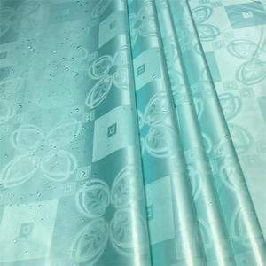 100% Coton Peigné <span class=keywords><strong>Bazin</strong></span> Riche Jacquard Original Nigérian Motifs de Mariage pour Femmes <span class=keywords><strong>Bazin</strong></span> de Mariage Malien Techniques de Tissage - Product Image 1