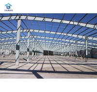 Bâtiment préfabriqué d'entrepôt de structure en acier Atelier préfabriqué en métal Fabrication d'entrepôt de stockage de hangar agricole