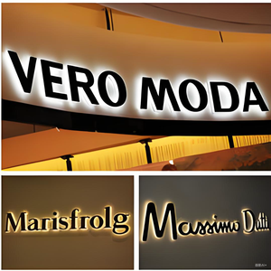 <span class=keywords><strong>Letras</strong></span> Luminosas LED de Acero Inoxidable para Exteriores, Letrero <span class=keywords><strong>con</strong></span> Retroiluminación Acrílica, Logotipo Metálico sin Costuras, <span class=keywords><strong>Letras</strong></span> Luminosas LED - Product Image 2