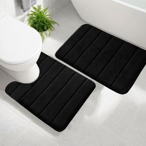 Alfombra de Baño Súper Absorbente Antideslizante, Ecológica, de Espuma Viscoelástica Suave para Decoración del Hogar, Dormitorio y Baño - Product Image 1