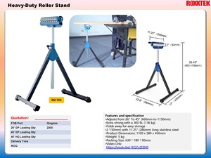 SH7200T regolabile Sawhorse pieghevole Sawhorse gemello 1000kg capacità Per coppia di regolazione dell'<span class=keywords><strong>altezza</strong></span> ha visto cavallo - Product Image 4