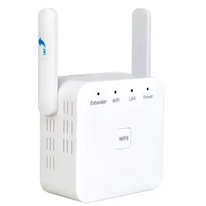 Amplificador WiFi WPS, repetidor de largo alcance de 300Mbps, 5G, 2,4G