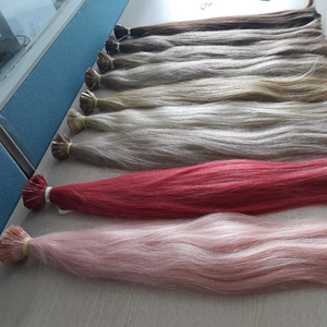 Extensions de cheveux vierges européens 100% Remy Double-Drawn K Tip Pré-collé Kératine plate Extensions de cheveux humains de qualité kératine - Product Image 1