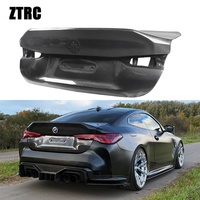 Para BMW Serie 4 G22 M4 G80 2020-2026, Tapa de Maletero de Fibra de Carbono Estilo CSL, Reemplazo de la Tapa Trasera del Maletero, Kit de Fibra de Carbono