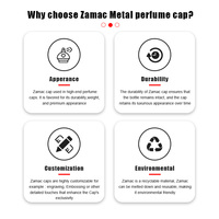 Capsules de parfum écologiques personnalisées, réutilisables/durables, anti-fuite, anti-enfants, anti-effraction, finition or/argent, usinage CNC par électroérosion à fil