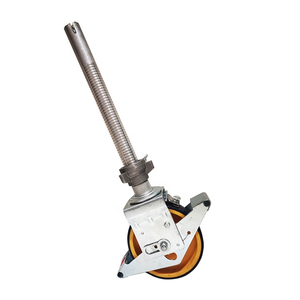 <span class=keywords><strong>Roulettes</strong></span> d'accessoires d'<span class=keywords><strong>échafaudage</strong></span> de plate-forme de travail aérien/roue universelle frein de double - Product Image 1