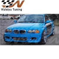 Panneau de porte en fibre de carbone de style OEM pour BMW Série 3 E46 M3 Coupé, haute qualité
