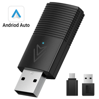 Nouvel Arrivage Mini Dongle Sans Fil Portable Convertisseur Android Auto Filaire CPU Double Cœur USB Type-C Garantie 1 An pour 5.2