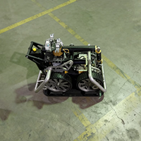 ROVAN Robot chenille magnétique automatique avec jet d'eau à haute pression et transmission intégrale