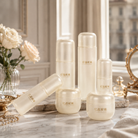 Ensemble d'emballages cosmétiques professionnels en verre 130ml 100ml 40ml 50g 30g, flacons à pompe et pots pour les grandes marques de produits de beauté mondiales