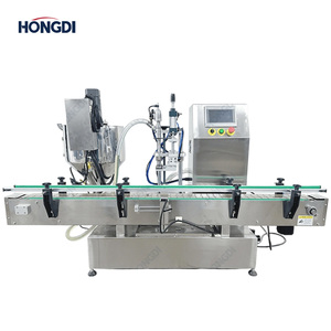 Machine d'emballage et de remplissage entièrement automatique pour sauces, ketchup, mayonnaise, beurre de noix, moteur haute précision, plastique/verre/film/feuille - Product Image 1