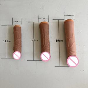 Frauen Vibrator Kissen Sitz Schub Dildo Maschine für Frauen Riesige realistische Dildo Fahrrads itz - Product Image 4