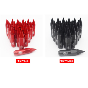 น็อตล้ออะลูมิเนียมอเนกประสงค์ M12x15 และ M12x1.25 จำนวน 20 ชิ้น/แพ็ค หลากสี พร้อมอุปกรณ์ตกแต่งภายนอก - Product Image 3