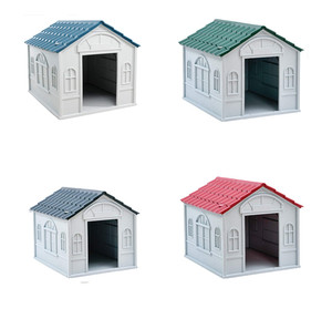 Casa para Perros de Lujo, Sólida y Transpirable, con Techo Transparente, Desmontable, Impermeable, de Plástico - Product Image 6