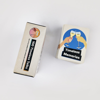 Jeu de cartes personnalisé « 100 conversations intemporelles » : Cartes de conversation complètes pour couples et soirées