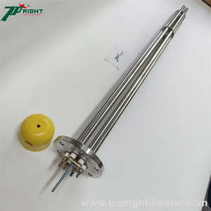 Varilla de calentador de agua solar DN40 220V 380V inmersión en aceite 10mm Tubo tubular de calefacción 3KW para radiador de calefacción de agua caliente - Product Image 4