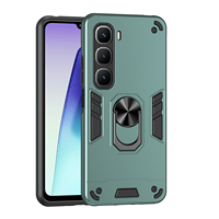 Étui de téléphone hybride PC TPU pour Infinix HOT 60 Pro/60 Pro+/ 60i 4G/GT 30 Pro avec support magnétique
