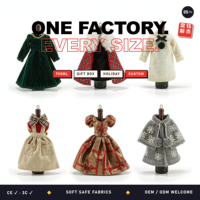 Tenue personnalisée en forme de bouteille de vin, ensemble cadeau de Noël pour figurine de forme spéciale, vêtement de fête sur mesure