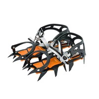 Crampons à glace et neige antidérapants 12 dents type griffe de tigre, couvre-chaussures à pointes en acier et TPU pour traction hivernale