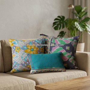 Fundas De Almohada vintage Kantha - Product Image 2
