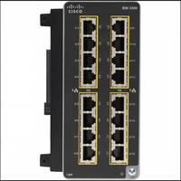 Module d'extension Ethernet industriel Cisco IEM-3300-16P= 16 ports Gigabit RJ45 PoE PoE+ pour commutateurs IE3300 IE3400