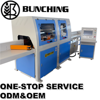 Scie circulaire CNC commande numerique 380V pour encocheuse de blocs de palettes americaines