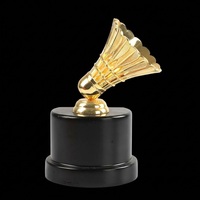 Trophées en métal plaqué noir vierges, gravés par impression UV, de haute qualité, durables, pour récompenses, souvenirs et cadeaux, vente en gros