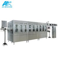 Machine de remplissage automatique de bouteilles d'eau, usine de production de remplissage d'eau potable, équipement de remplissage de bouteilles en PET