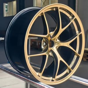 Jantes forgées légères Hunt, or foncé, concave profond, 5x112 5x120 pour voiture de sport M3 M4 G30 G31 F90 E90 F32 <span class=keywords><strong>BBS</strong></span> <span class=keywords><strong>RS</strong></span> Porsche 911 GT - Product Image 1