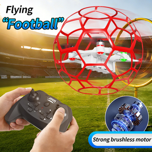 Drone de football sans balais SJY-L6, quadricoptère RC anti-chute avec <span class=keywords><strong>cage</strong></span> de protection, retournements 3D, maintien d'altitude, 11 min d'autonomie de vol, jouet cadeau - Product Image 5