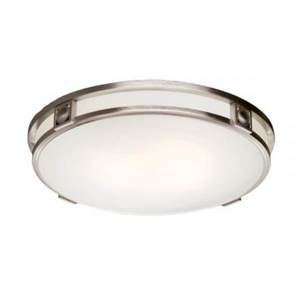 Plafonnier rond contemporain à base métallique, montage en surface, éclairage intérieur pour la maison et l'hôtel - Product Image 5