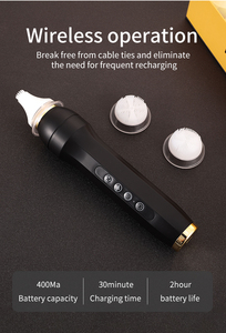 Mini Portable Oxygen Bubble Facial Cleansing Brush High Frequency Vibration Skin <b>Scrubber</b> Exfoliator For Dull Oily Skin Care2026 - Product Image 6