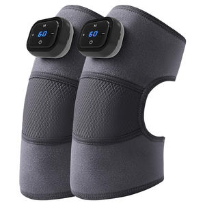 Portable Full Coverage <strong>Pad</strong> Hot Compression <strong>Heated</strong> Vibration Portable Wireless Knee Joint <strong>Massager</strong> - Product Image 1