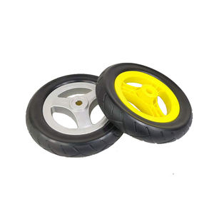 Hanak PU PVC 245*47,5*168mm Pu espuma plana libre sólido neumático cochecito tumbona <span class=keywords><strong>ruedas</strong></span> <span class=keywords><strong>para</strong></span> sillas <span class=keywords><strong>de</strong></span> <span class=keywords><strong>ruedas</strong></span> - Product Image 5