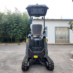 Mini-excavatrice sur chenilles LOGWAY de haute qualité avec moteur Yanmar, chenilles en caoutchouc de 230 cm, commande hydraulique <span class=keywords><strong>pilot</strong></span>ée et haute efficacité - Product Image 4
