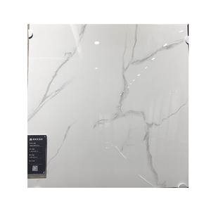 Glossy Carrara White Porcelanato Wall <strong>Tiles</strong> Porcelain Floor <strong>Tiles</strong> 60x60 Anti-Slip Porcelain - Product Image 1