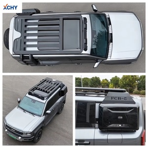 Plateforme <span class=keywords><strong>de</strong></span> <span class=keywords><strong>toit</strong></span> en aluminium avec échelle latérale et <span class=keywords><strong>sac</strong></span> <span class=keywords><strong>de</strong></span> rangement <span class=keywords><strong>pour</strong></span> BYD Fang Cheng Bao 5/8/Ti3/Ti7 2024-2026, charge utile <span class=keywords><strong>de</strong></span> 100 kg, kit tout-terrain - Product Image 2