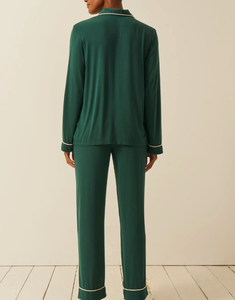 Ensemble de pyjama personnalisable avec logo, vêtements de nuit pour femmes, pyjama pour femmes, ensemble de pyjama élégant, pyjamas doux, vêtements de détente pour femmes, vêtements unis - Product Image 5