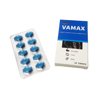 Étiquettes personnalisées Pilules bleues pour l'amélioration masculine Complément alimentaire à base de plantes Avantages personnalisables 100mg/500mg